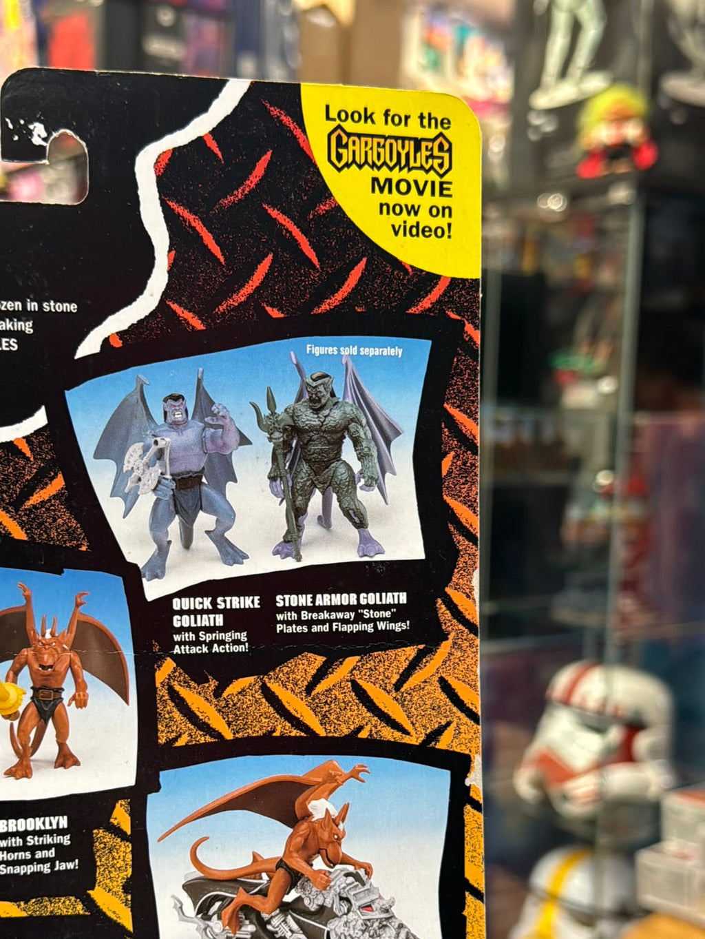 Broadway 0550 (Vintage Gargoyles, Playmates) SEALED product image 12, provided for visual reference and product detail review