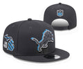 Detroit Lions New Era NFL Hat flat brim adjustable product image 1