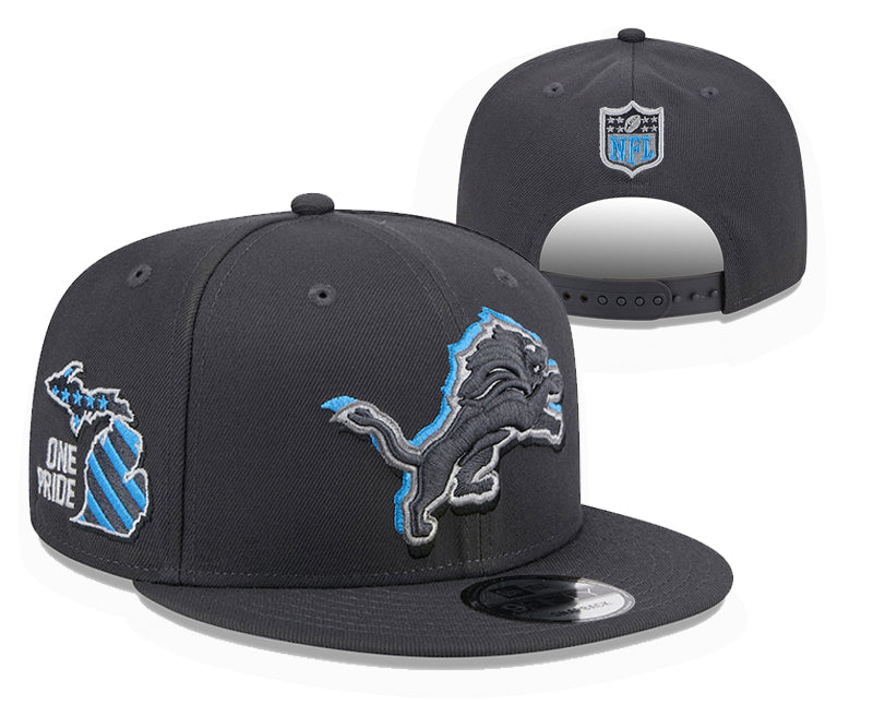 Detroit Lions New Era NFL Hat flat brim adjustable product image 1