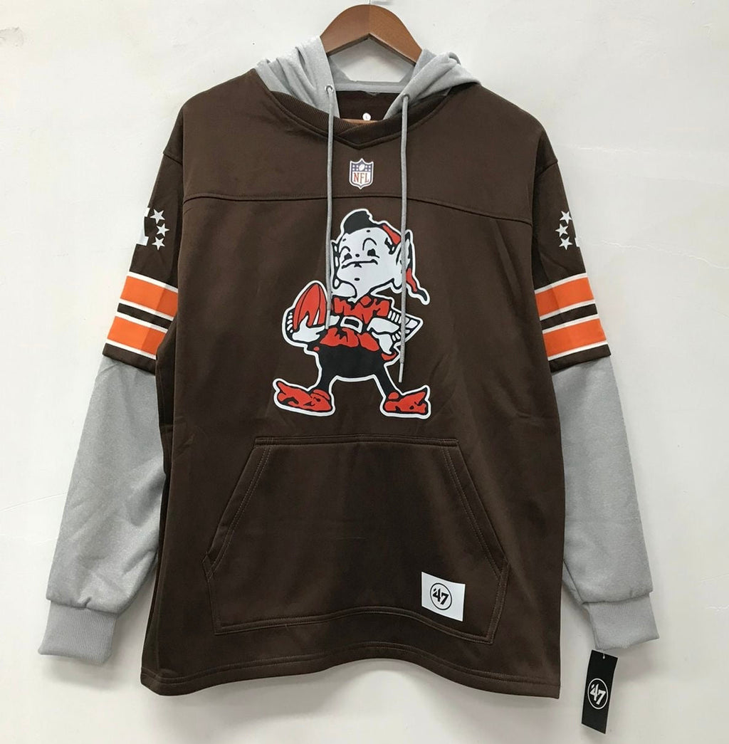 Cleveland Browns Official NFL 47 brand hoodie product image 1