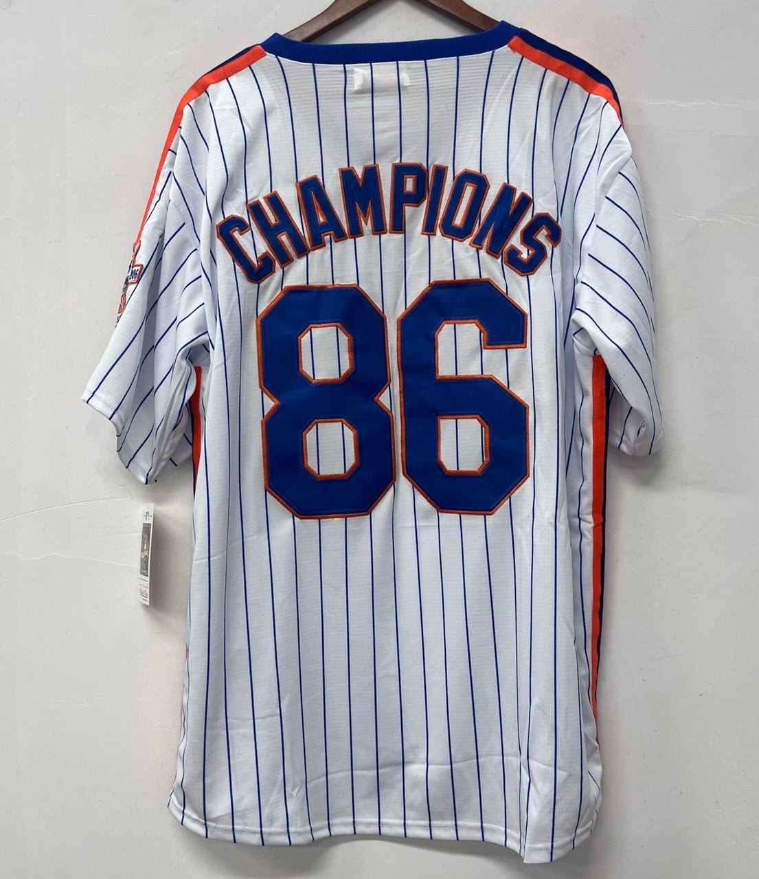 1986 New York Mets World Series Champions Jersey Mitchell & product image 1