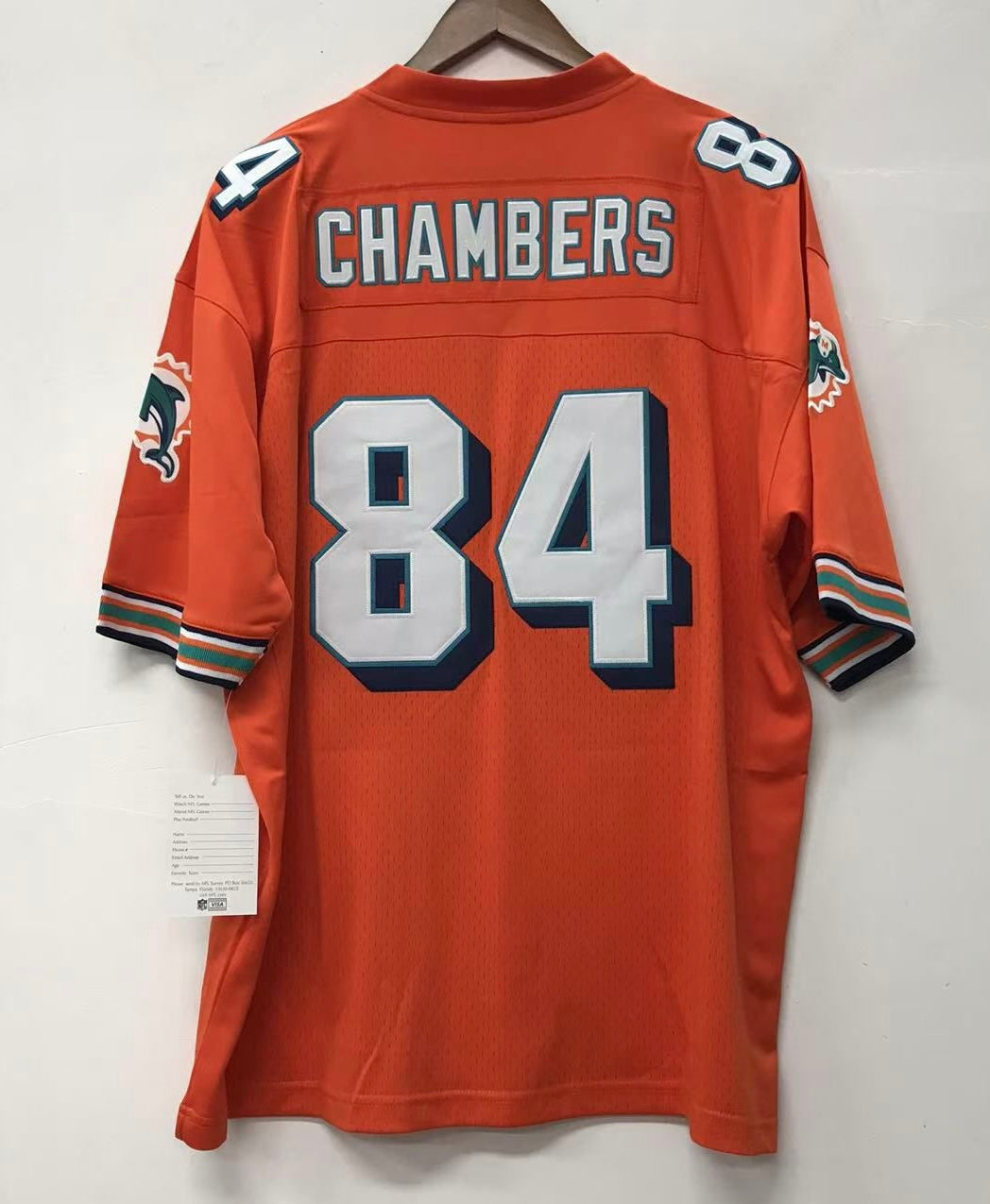 Chris Chambers Miami Dolphins Official NFL Mitchell & Ness product image 1