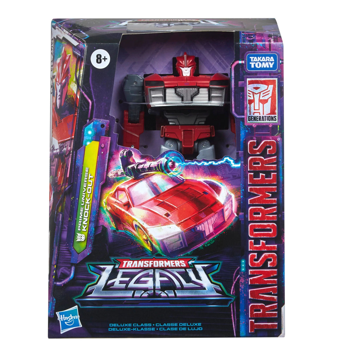 Knockout Decepticon Legacy (Transformers Deluxe Class, Hasbro) product image 1, provided for visual reference and product