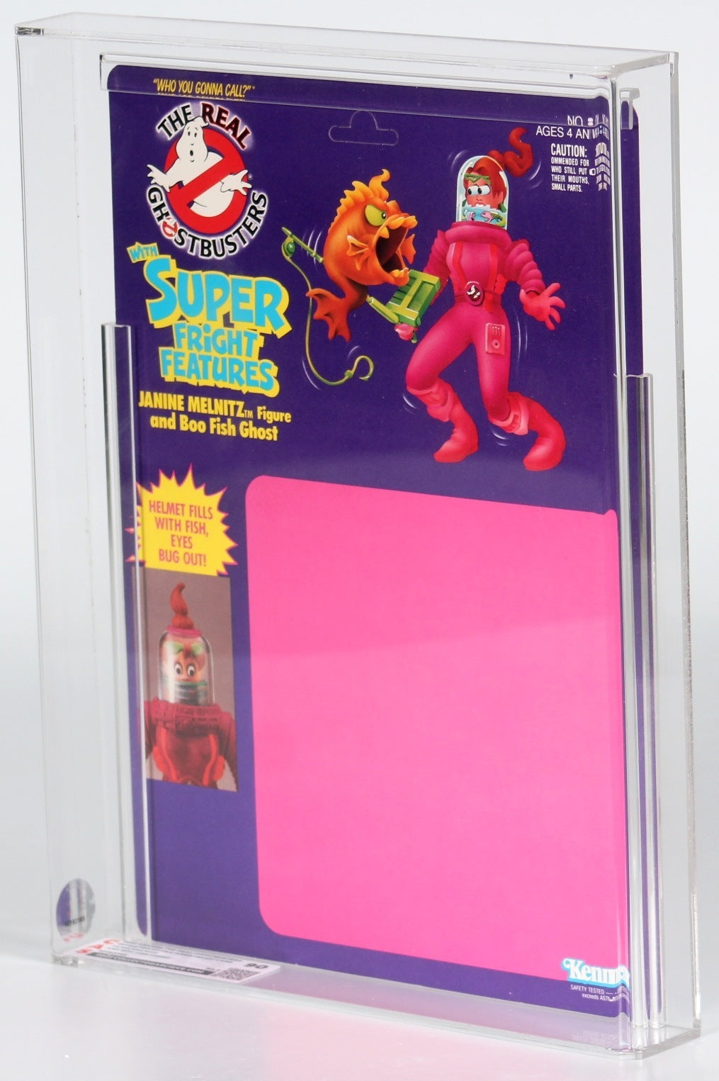 Proof Prototype: Fright Features Janine Melnitz (Ghostbuster, Kenner) **CAS Graded 90** product image 3, provided for visual