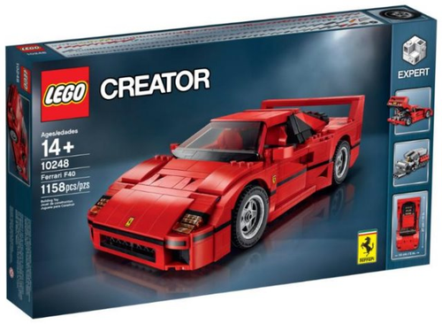 10248 Ferrari F40 product image 1, provided for visual reference and product detail review