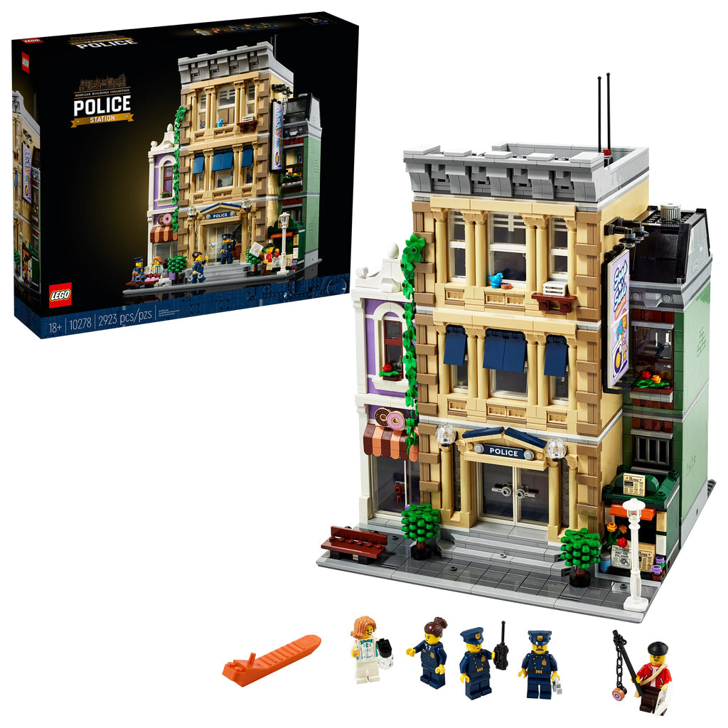 10278 Police Station product image 2, provided for visual reference and product detail review