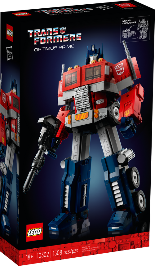 10302 Optimus Prime product image 1, provided for visual reference and product detail review