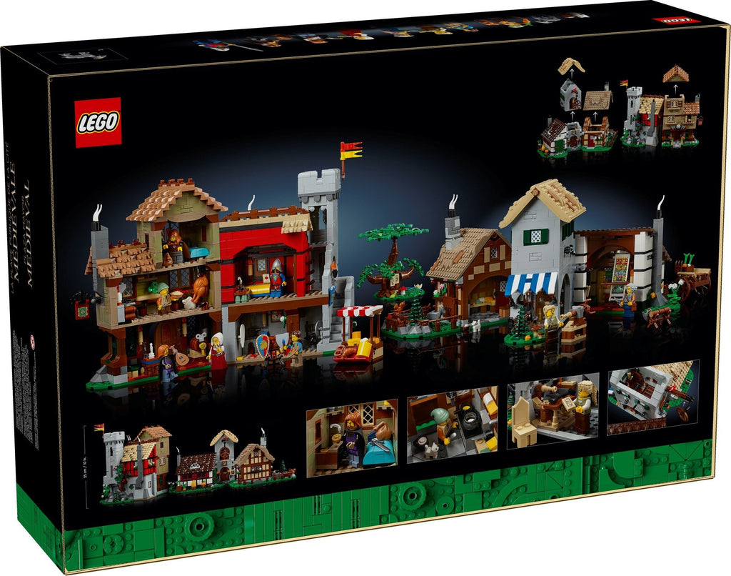 10332 Medieval Town Square product image 3, provided for visual reference and product detail review