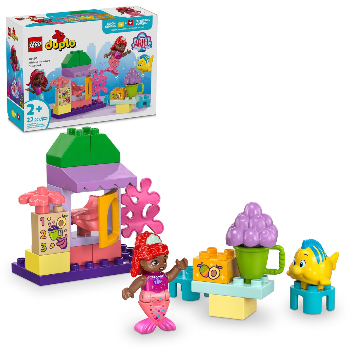 10420 Ariel and Flounder's Café Stand product image 3, provided for visual reference and product detail review