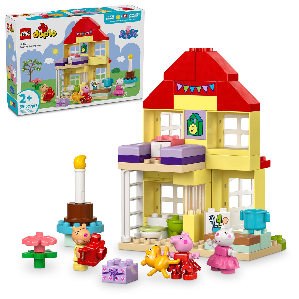 10433 Peppa Pig Birthday House product image 3, provided for visual reference and product detail review