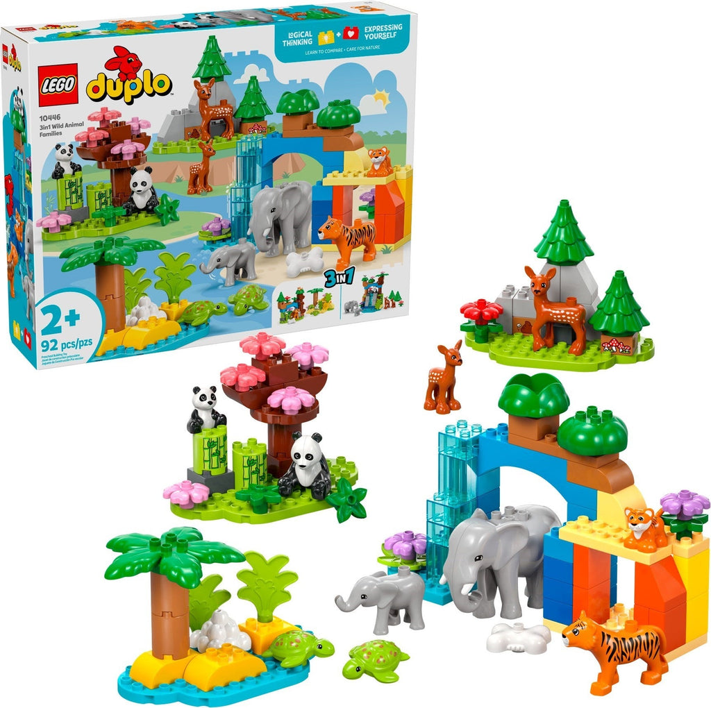 10446 3in1 Wild Animal Families product image 1, provided for visual reference and product detail review