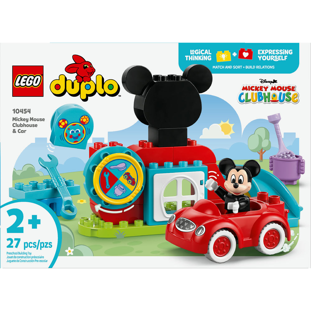 10454 Mickey Mouse Clubhouse & Car product image 1, provided for visual reference and product detail review