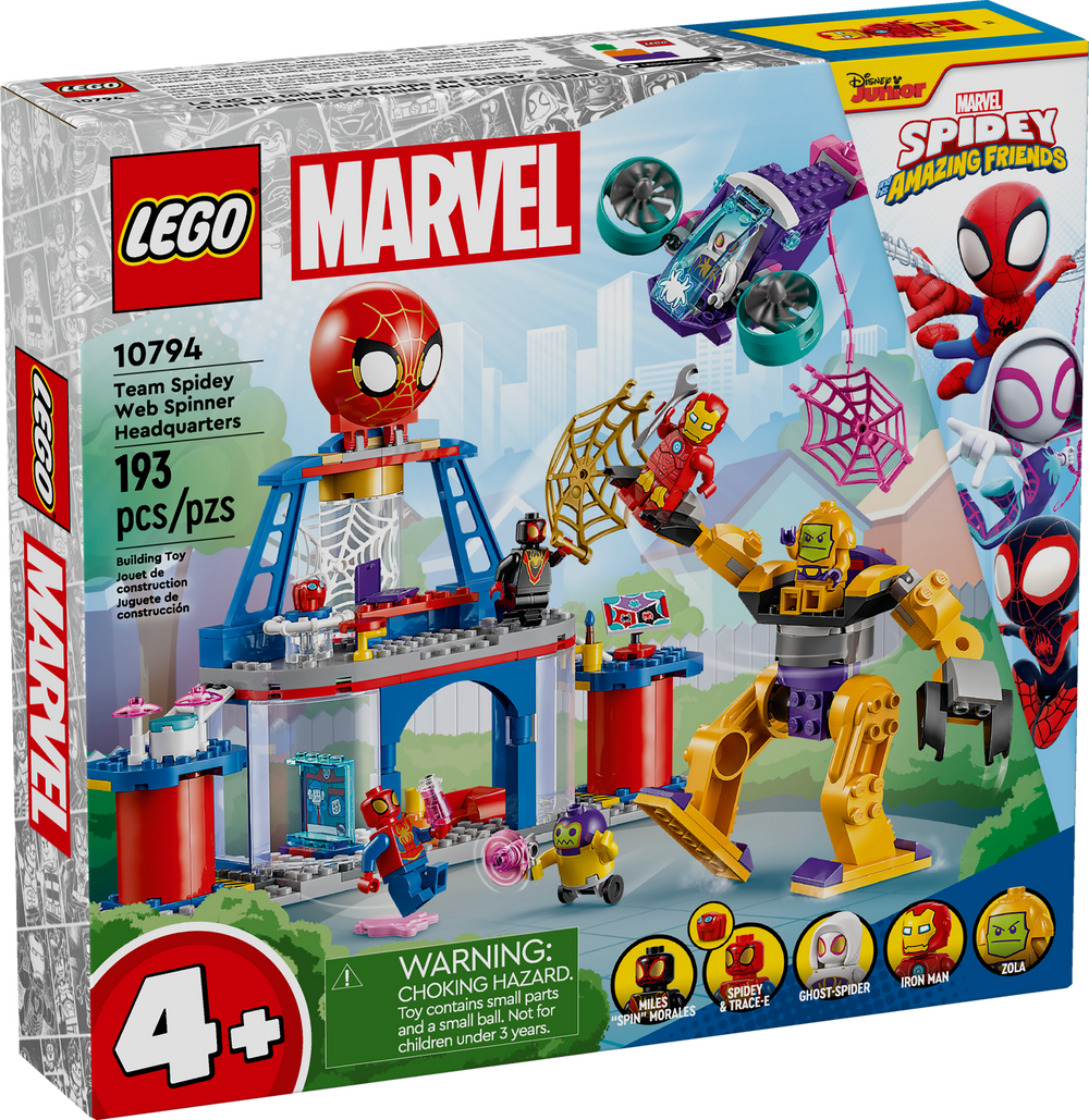 10794 Team Spidey Web Spinner Headquarters