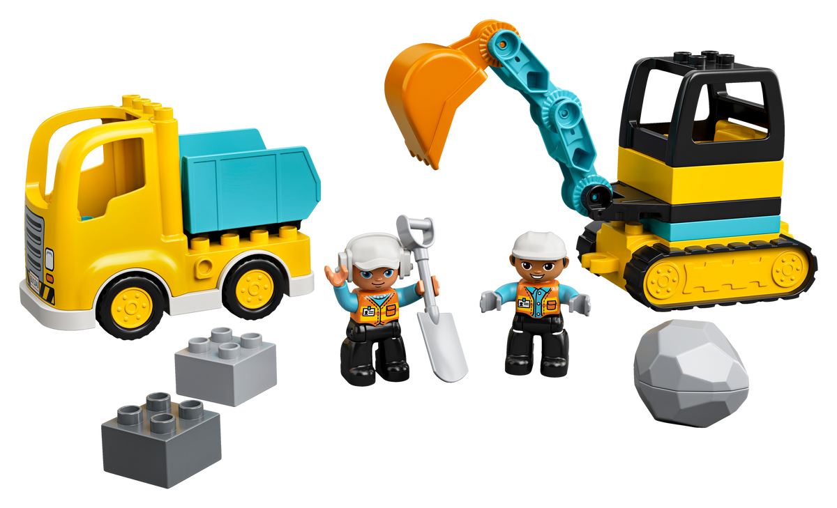 10931 Truck & Tracked Excavator product image 3, provided for visual reference and product detail review