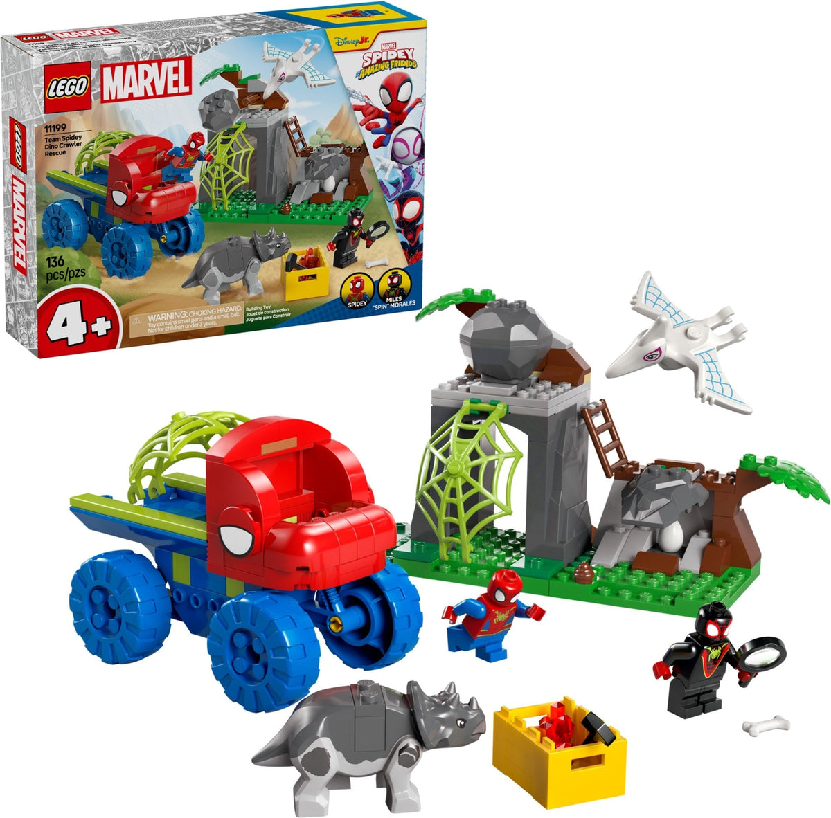 11199 Team Spidey Dino Crawler Rescue product image 1, provided for visual reference and product detail review