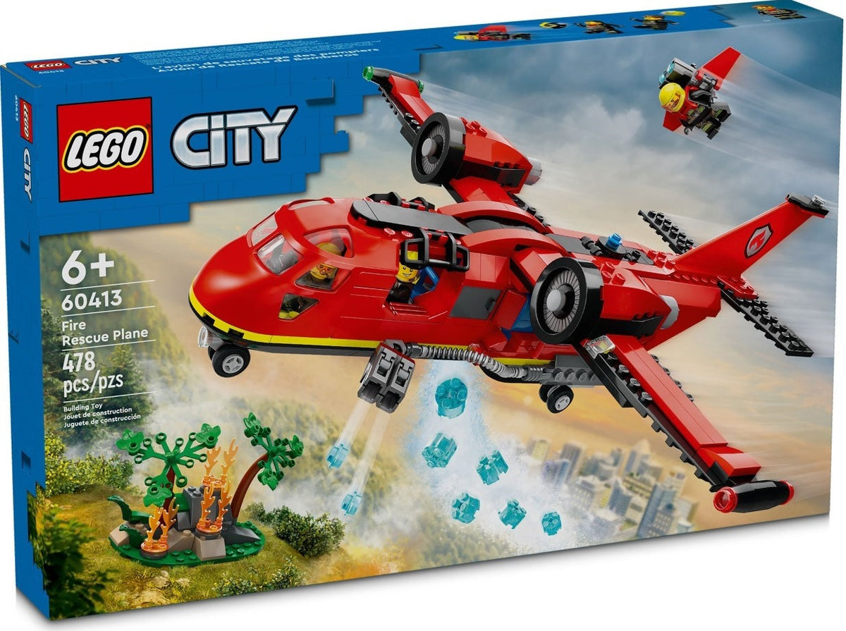 60413 Fire Rescue Plane (C) product image 1, provided for visual reference and product detail review