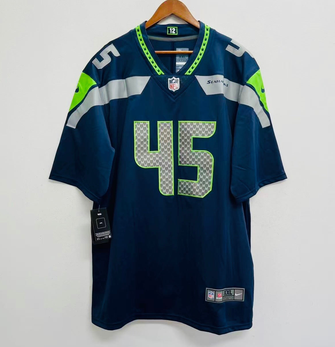 Any name & Number Seattle Seahawks NFL Nike jersey product image 5