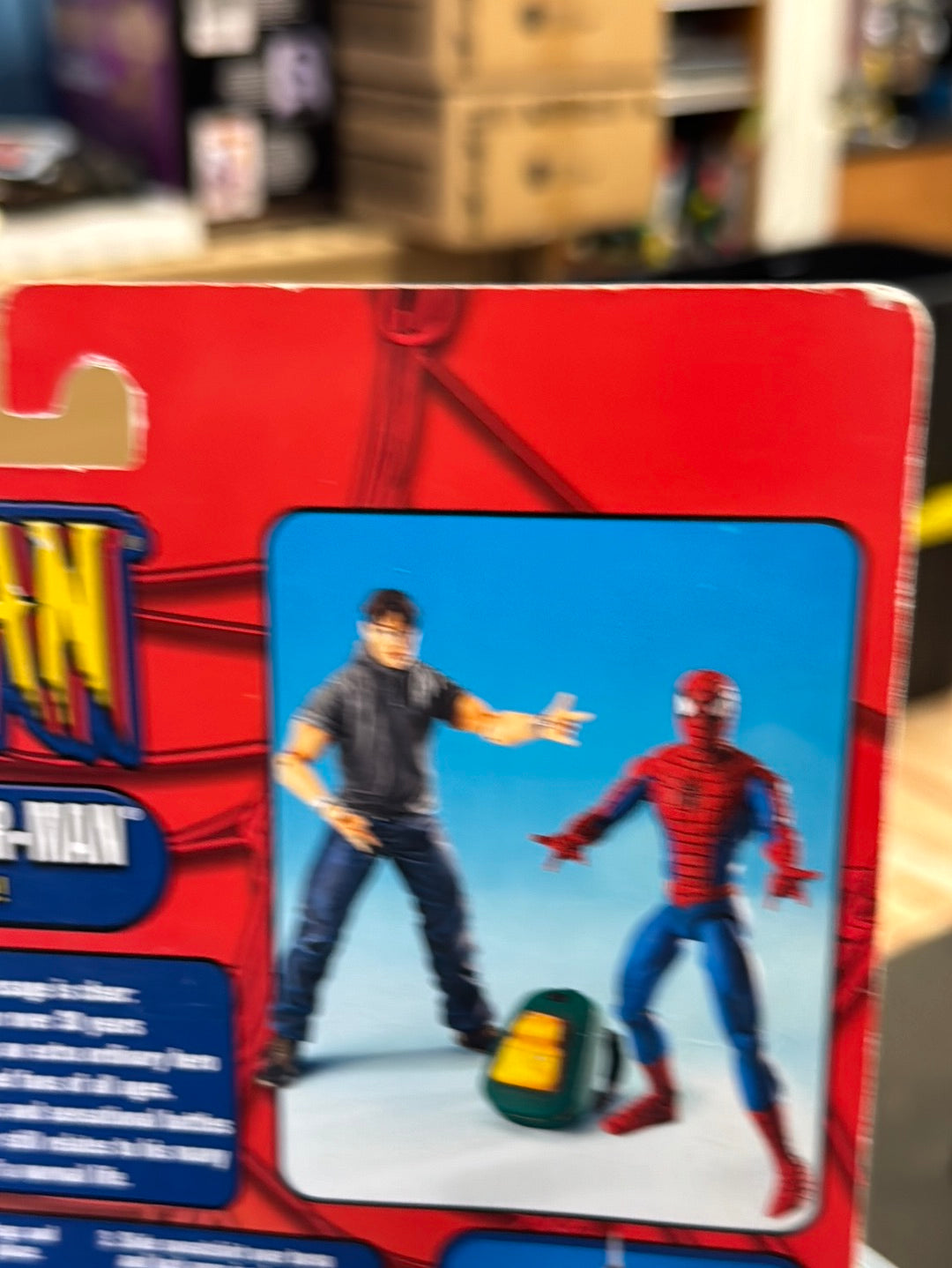 Secret Identity Spider-Man (Vintage Amazing Spider-Man, Toybiz) Sealed product image 17, provided for visual reference and
