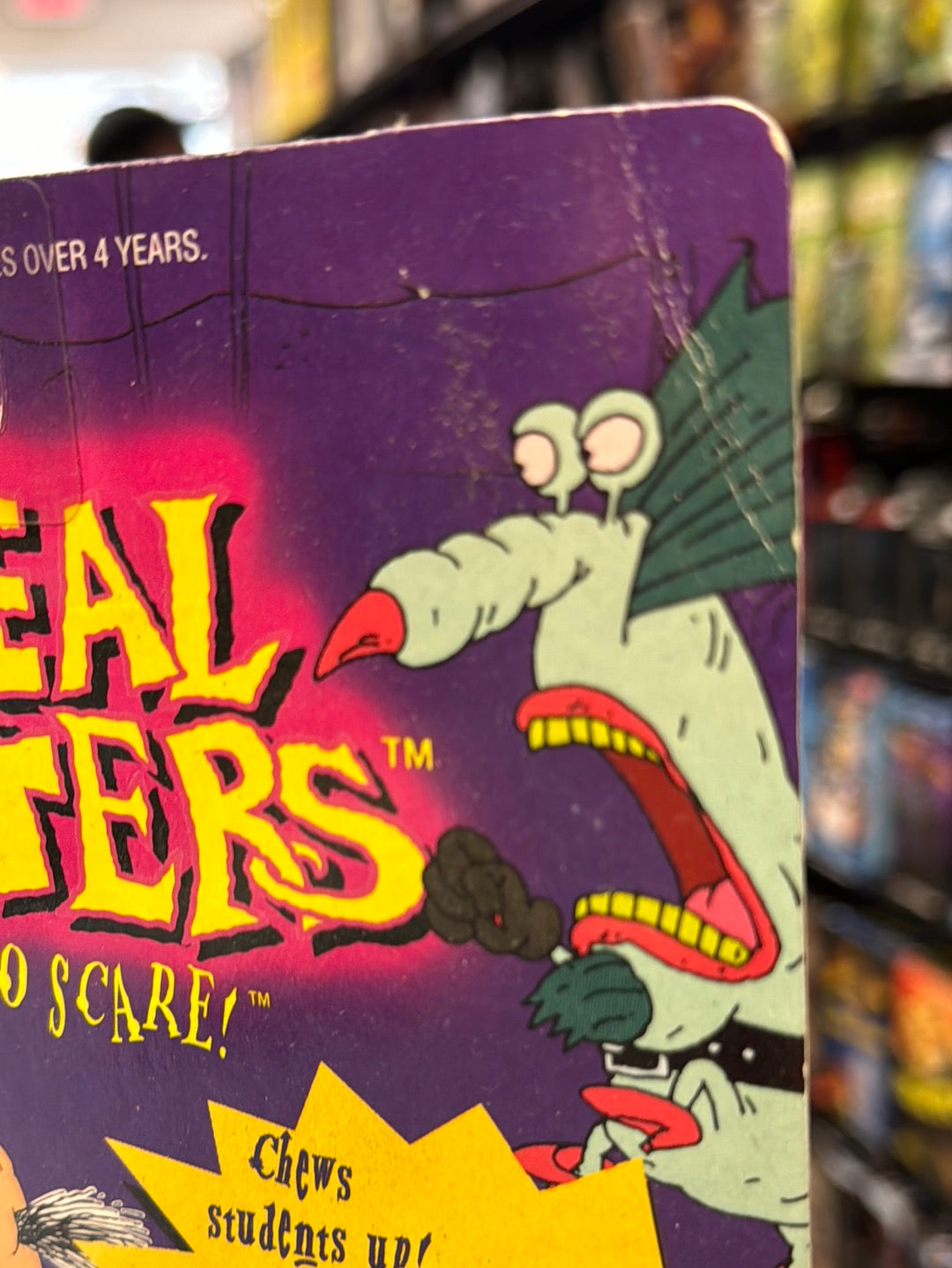 Gromble (Vintage Nickelodeon Real Monsters, Mattel) Sealed product image 6, provided for visual reference and product detail