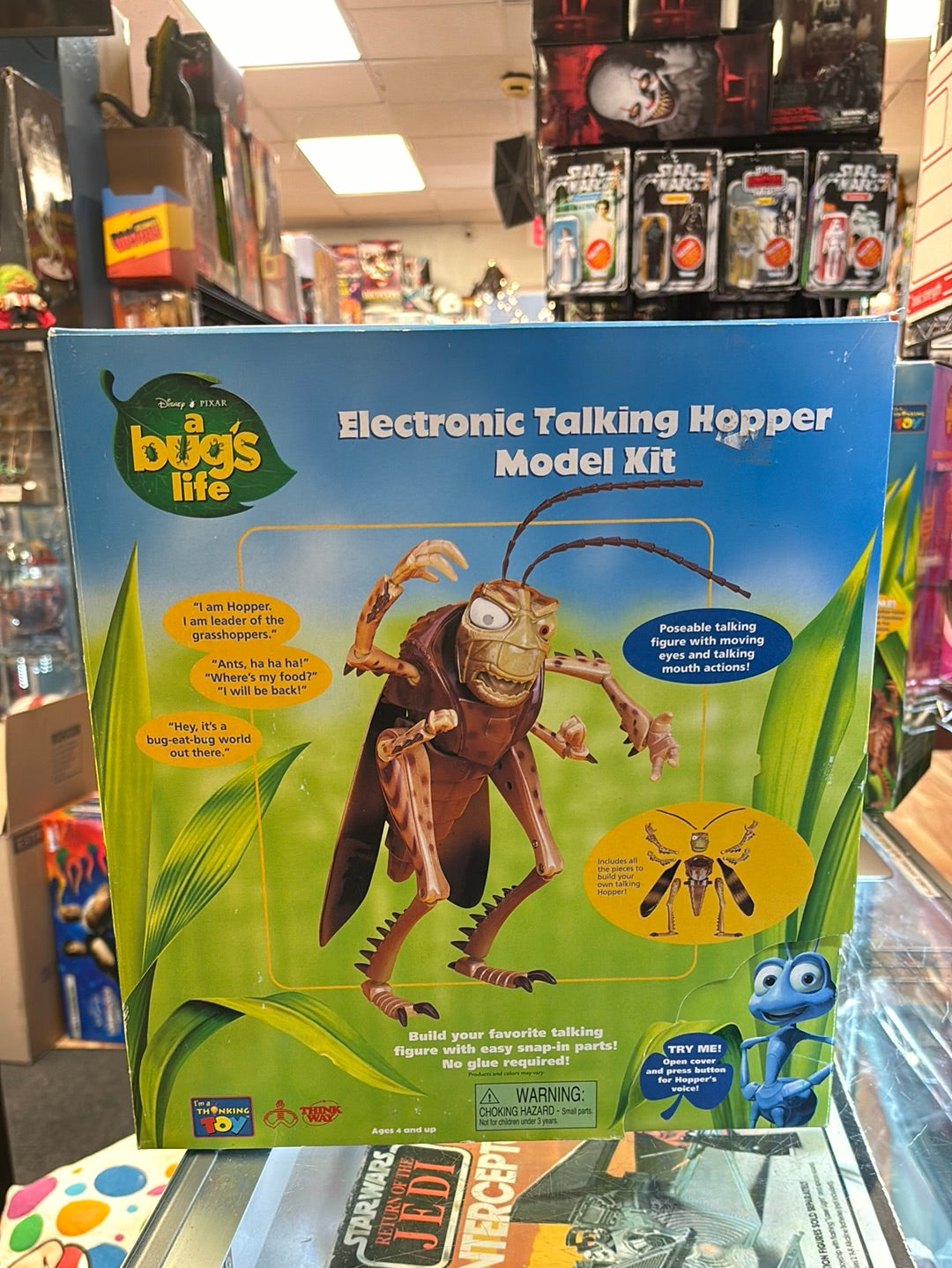 Electronic Talking Hopper Model Kit(Vintage Bugs Life, Thinking Toy) SEALED product image 1, provided for visual reference