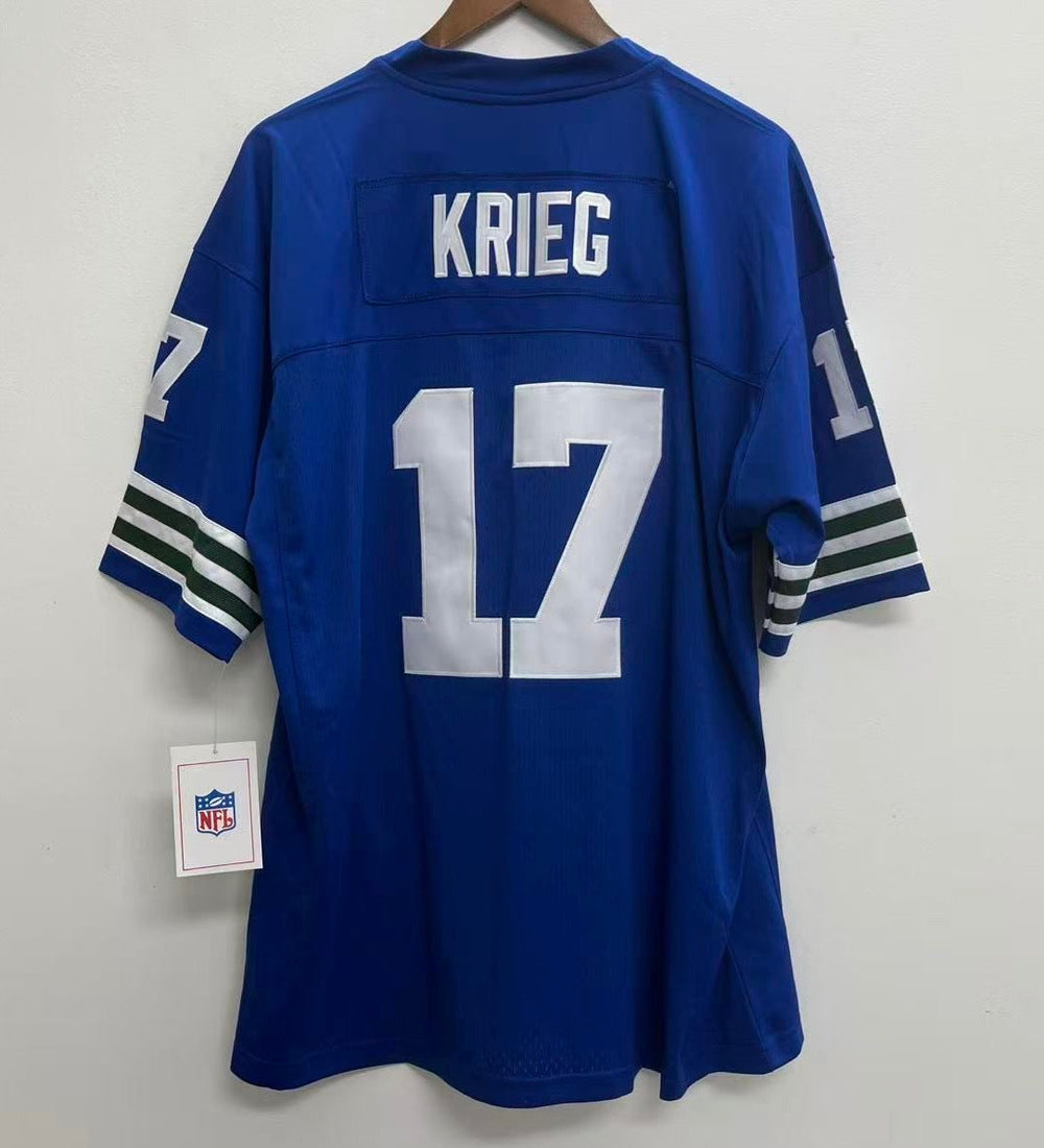 Dave Krieg Seattle Seahawks Official NFL Jersey Mitchell &