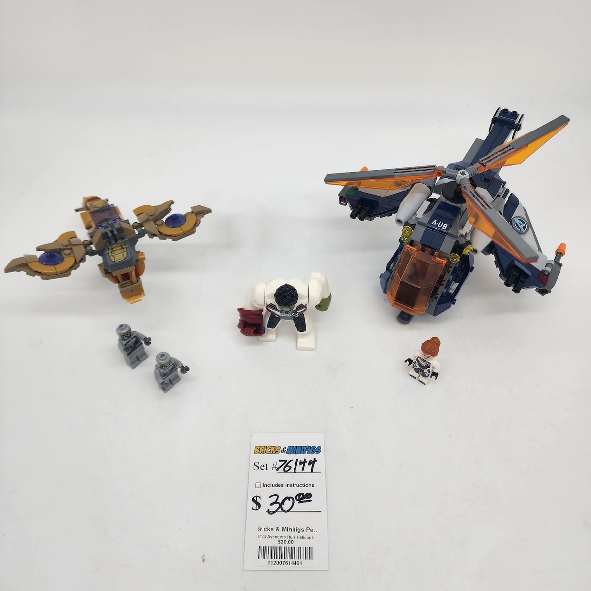 76144 Avengers Hulk Helicopter Rescue (U1)