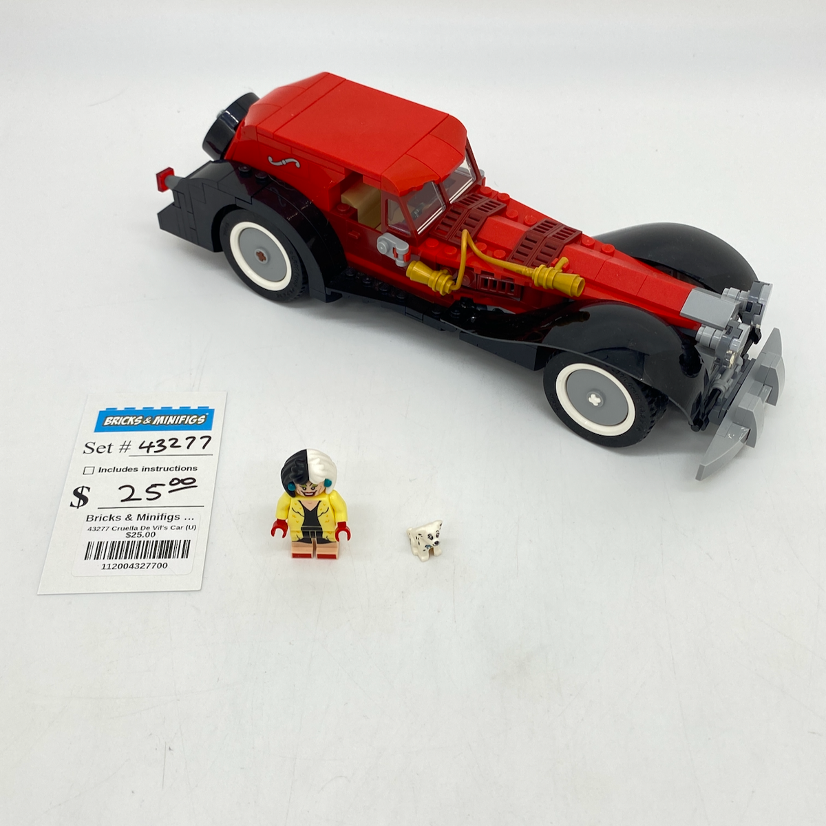 43277 Cruella De Vil's Car (U) product image 1, provided for visual reference and product detail review
