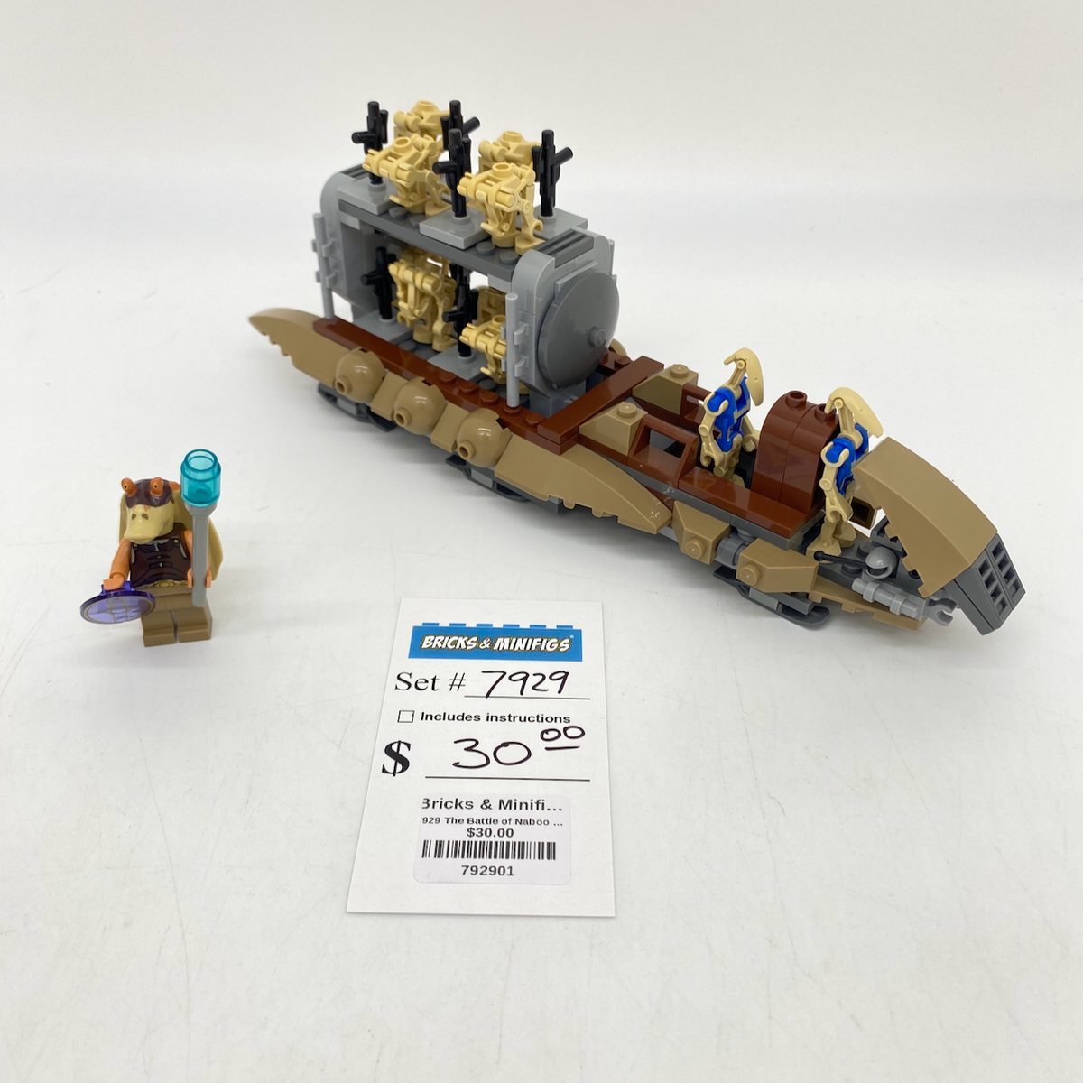 7929 The Battle of Naboo (U1) product image 1, provided for visual reference and product detail review