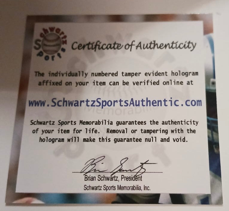 Andre Reed Autographed Buffalo Bills Mini Helmet with COA product image 2