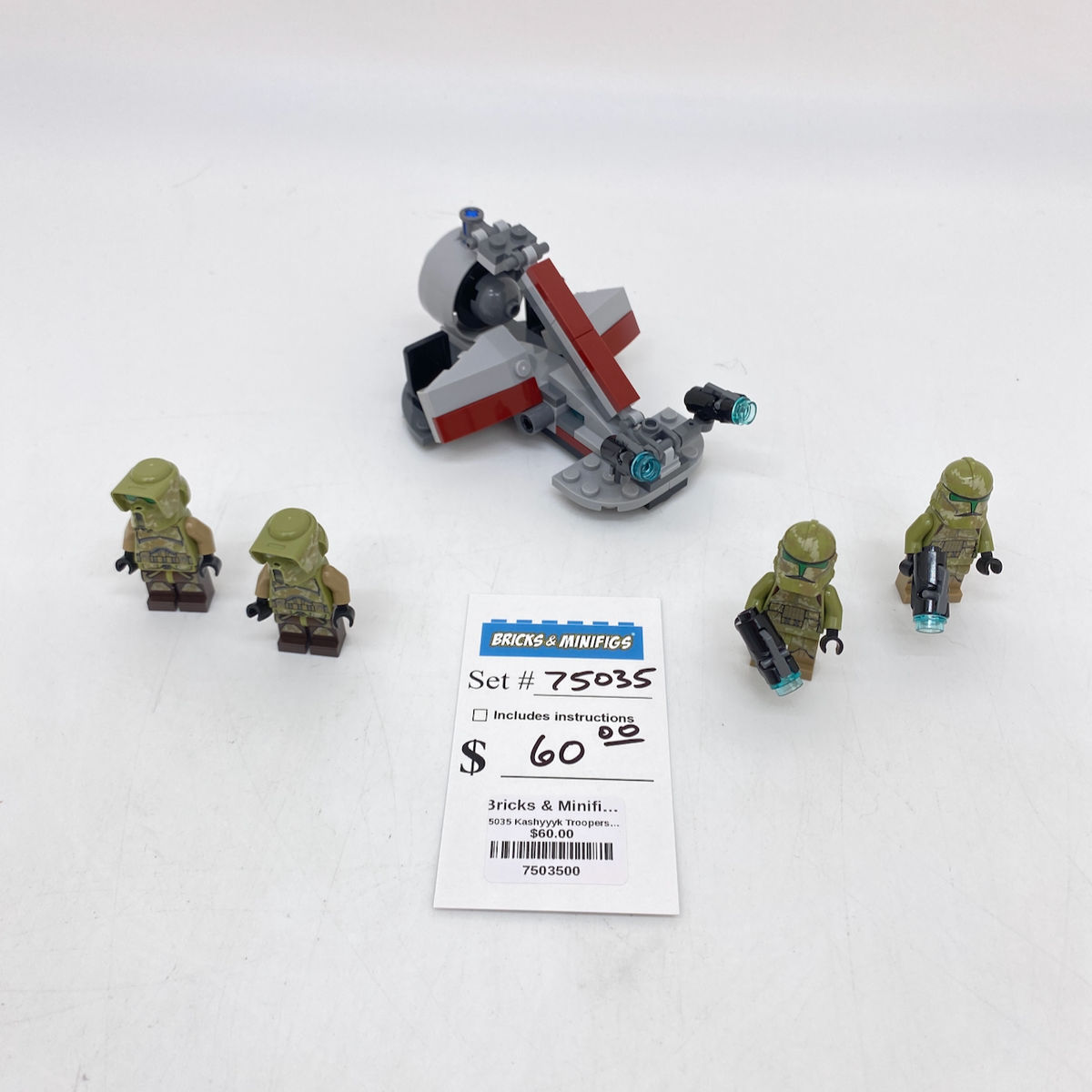 75035 Kashyyyk Troopers (U) product image 1, provided for visual reference and product detail review