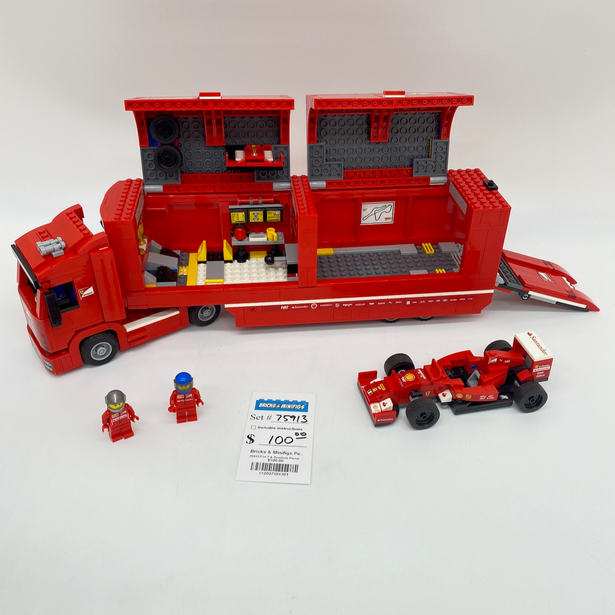 75913 F14 T & Scuderia Ferrari Truck (U1) product image 1, provided for visual reference and product detail review