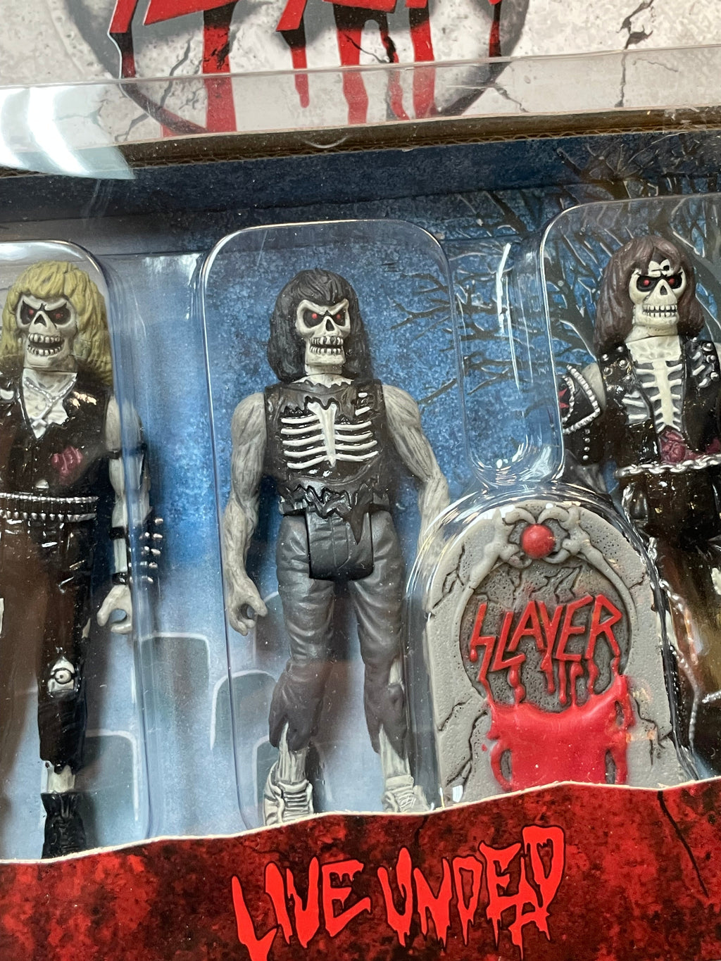 Slayer Live Undead (ReAction, Super7) SEALED product image 6, provided for visual reference and product detail review