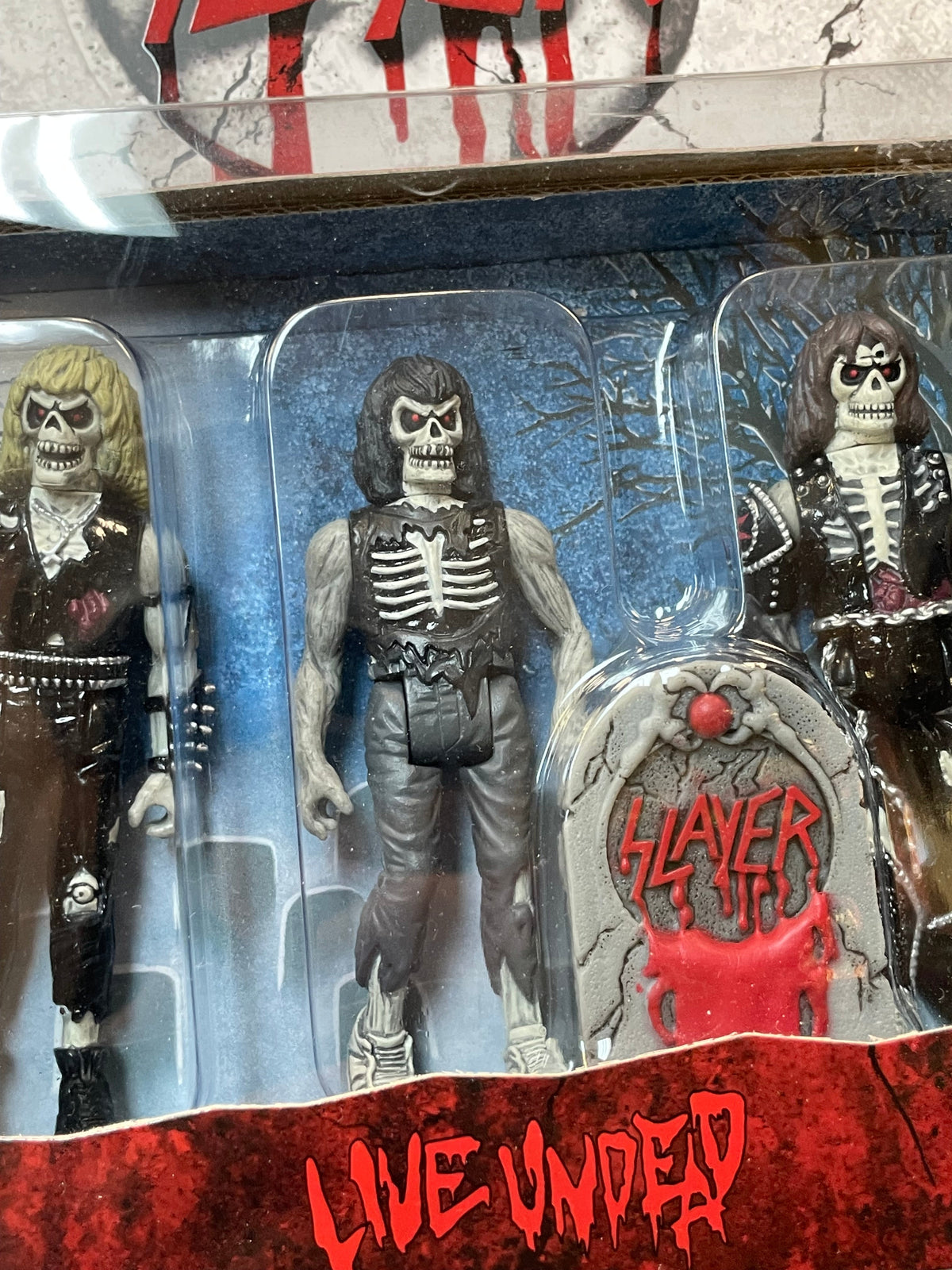 Slayer Live Undead (ReAction, Super7) SEALED product image 6, provided for visual reference and product detail review