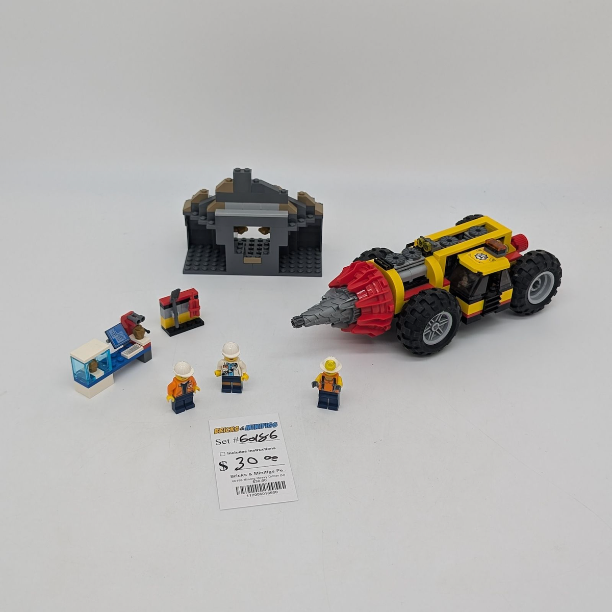60186 Mining Heavy Driller (U) product image 1, provided for visual reference and product detail review