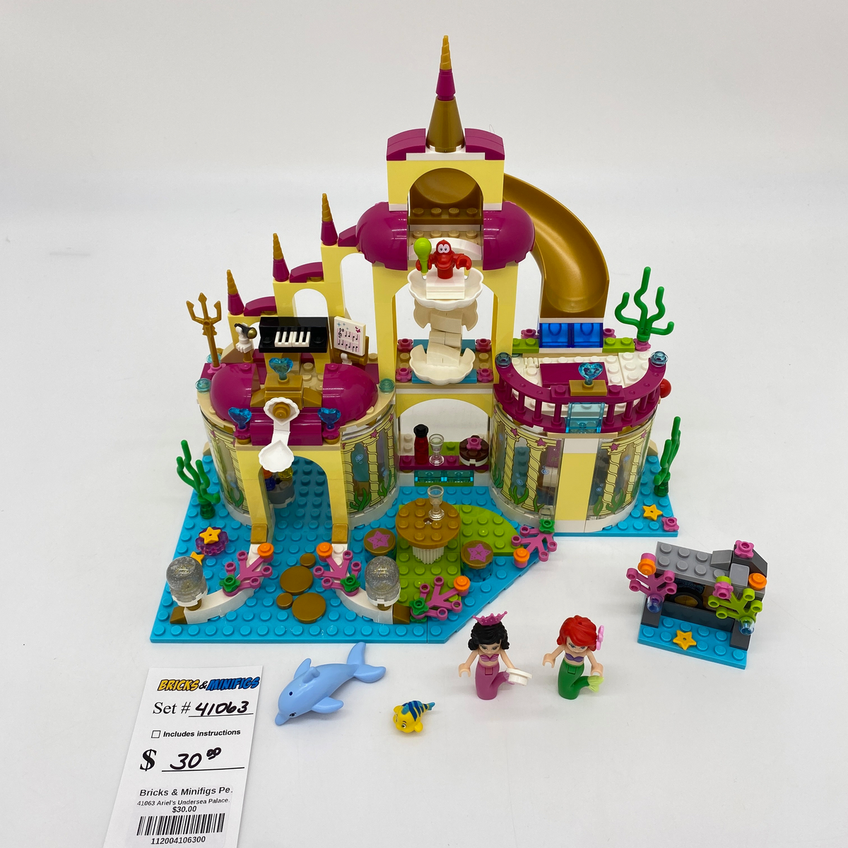 41063 Ariel's Undersea Palace (U) product image 1, provided for visual reference and product detail review