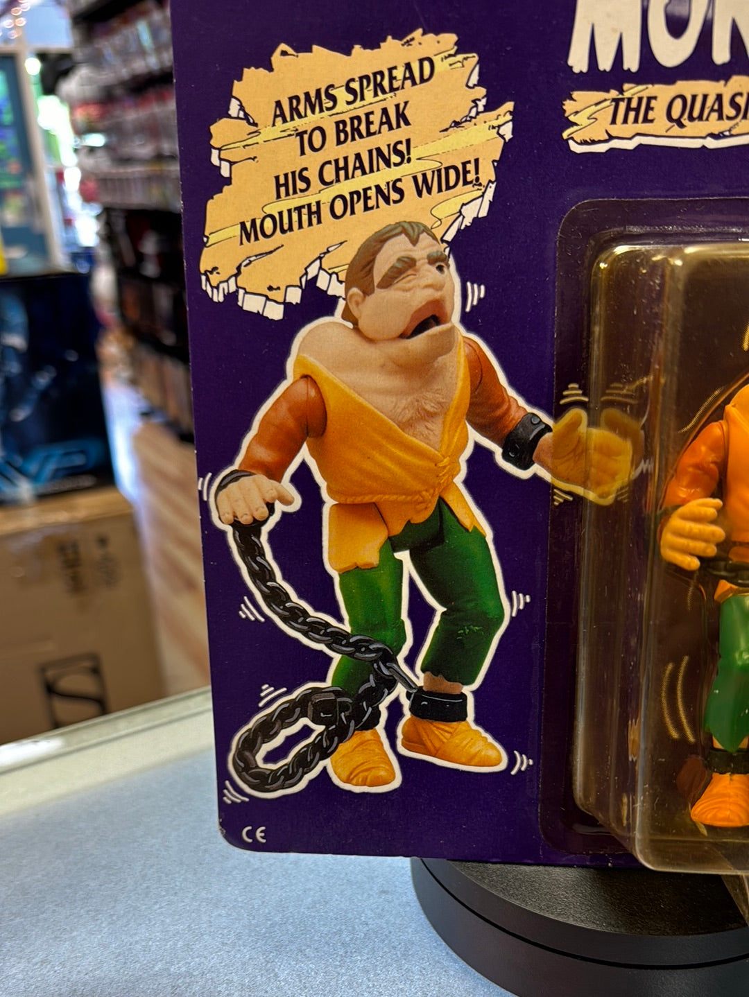 Quasimodo Monster 1400 (Vintage Ghostbusters, Kenner) SEALED product image 5, provided for visual reference and product