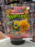 Michaelangelo 10 Back Hard Head (Vintage TMNT Ninja Turtles, Playmates) **CAS Graded 80** product image 1, provided for