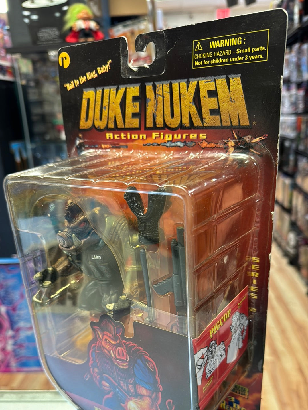 Pigcop (Vintage Duke Nukem, ReSaurus) SEALED product image 4, provided for visual reference and product detail review