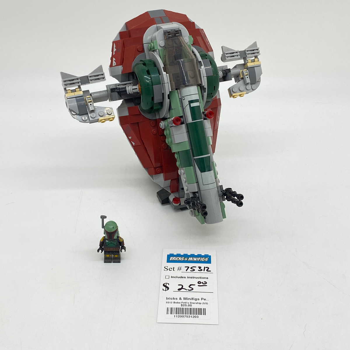 75312 Boba Fett's Starship (U3) product image 1, provided for visual reference and product detail review