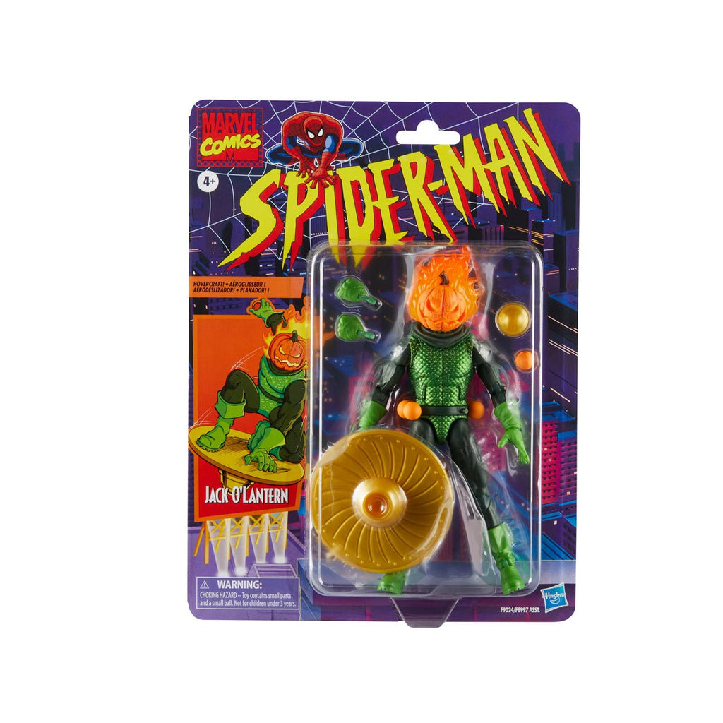 Jack O'Lantern (Marvel Legends, Hasbro) product image 1, provided for visual reference and product detail review