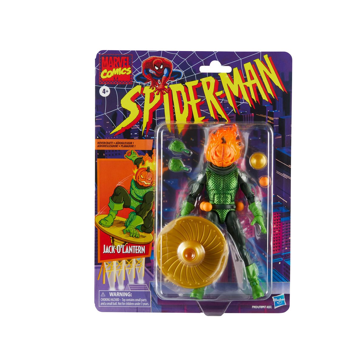 Jack O'Lantern (Marvel Legends, Hasbro) product image 1, provided for visual reference and product detail review