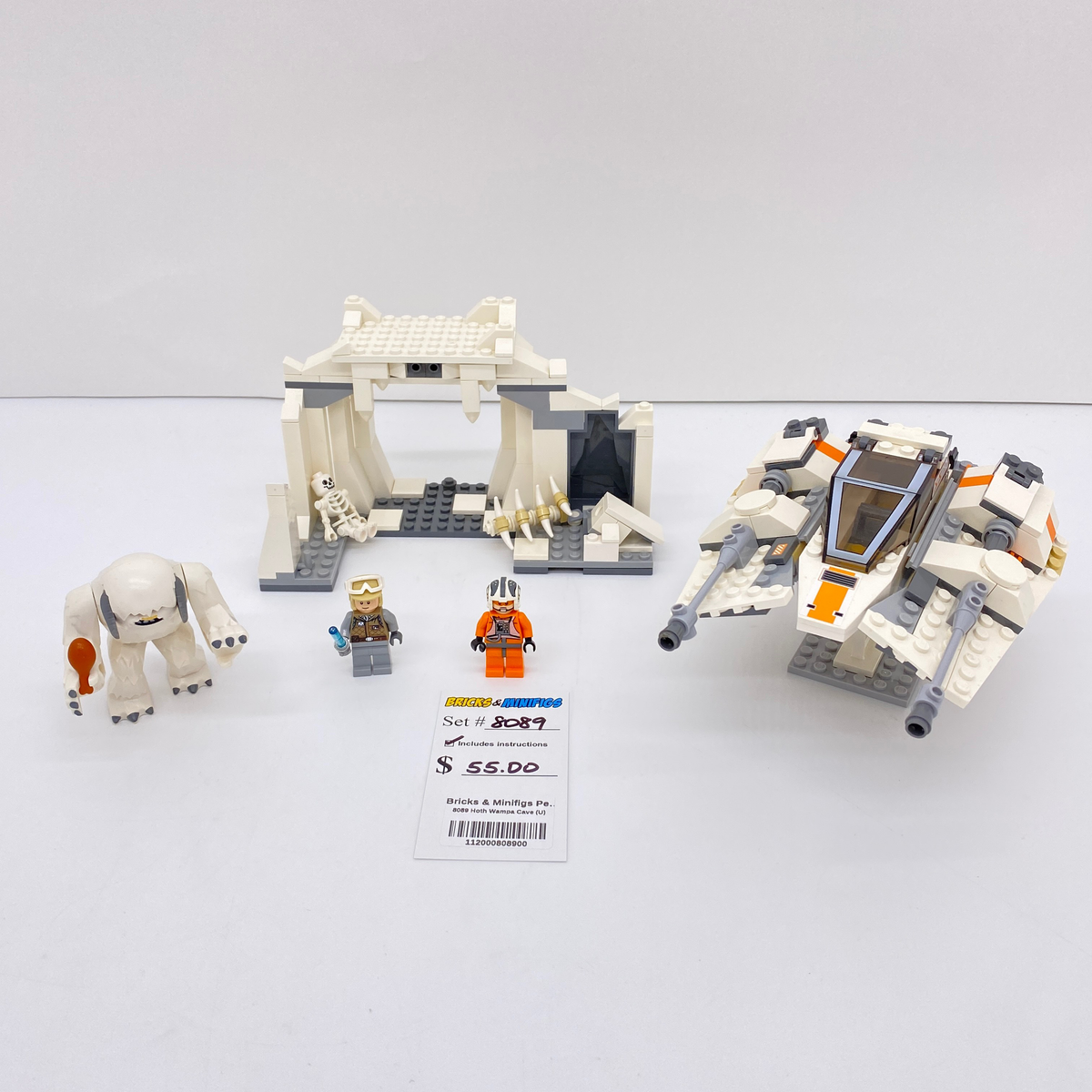 8089 Hoth Wampa Cave (U) product image 1, provided for visual reference and product detail review