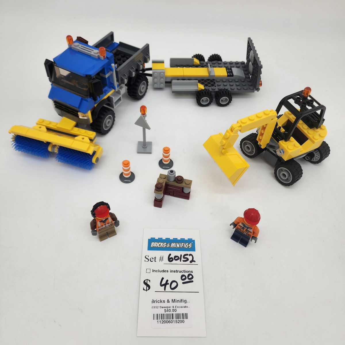 60152 Sweeper & Excavator (U) product image 1, provided for visual reference and product detail review