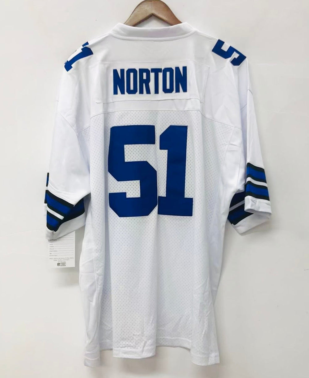 Ken Norton Jr. Dallas Cowboys Official NFL Jersey white