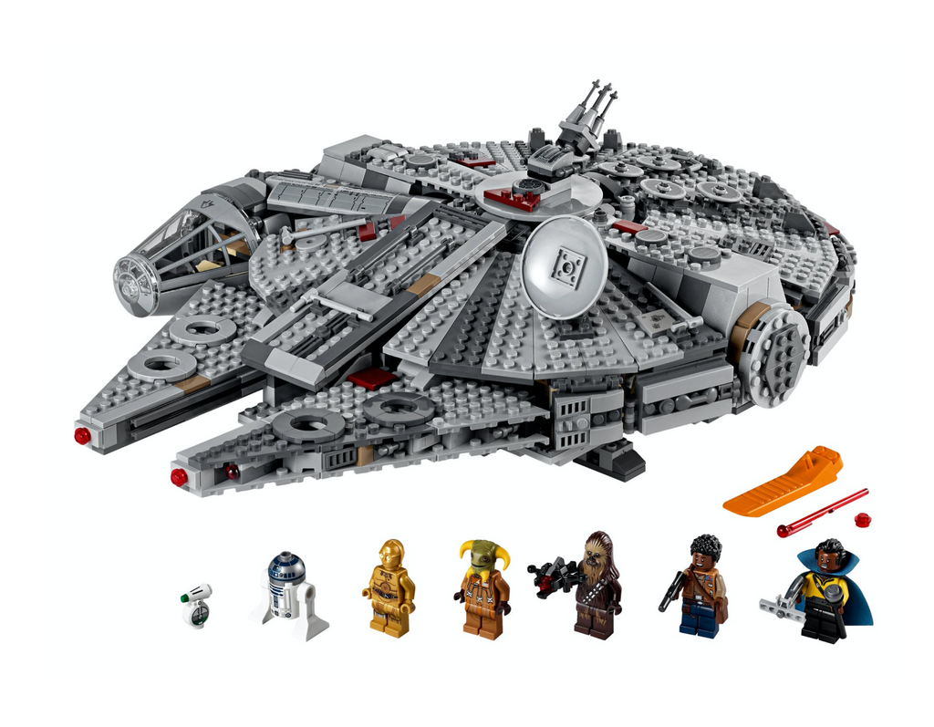 75257 Millennium Falcon product image 2, provided for visual reference and product detail review