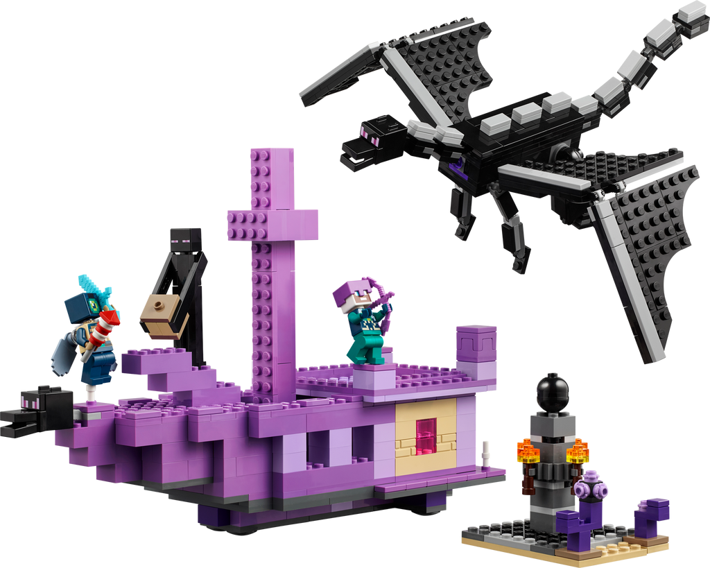 21264 The Ender Dragon and End Ship product image 2, provided for visual reference and product detail review