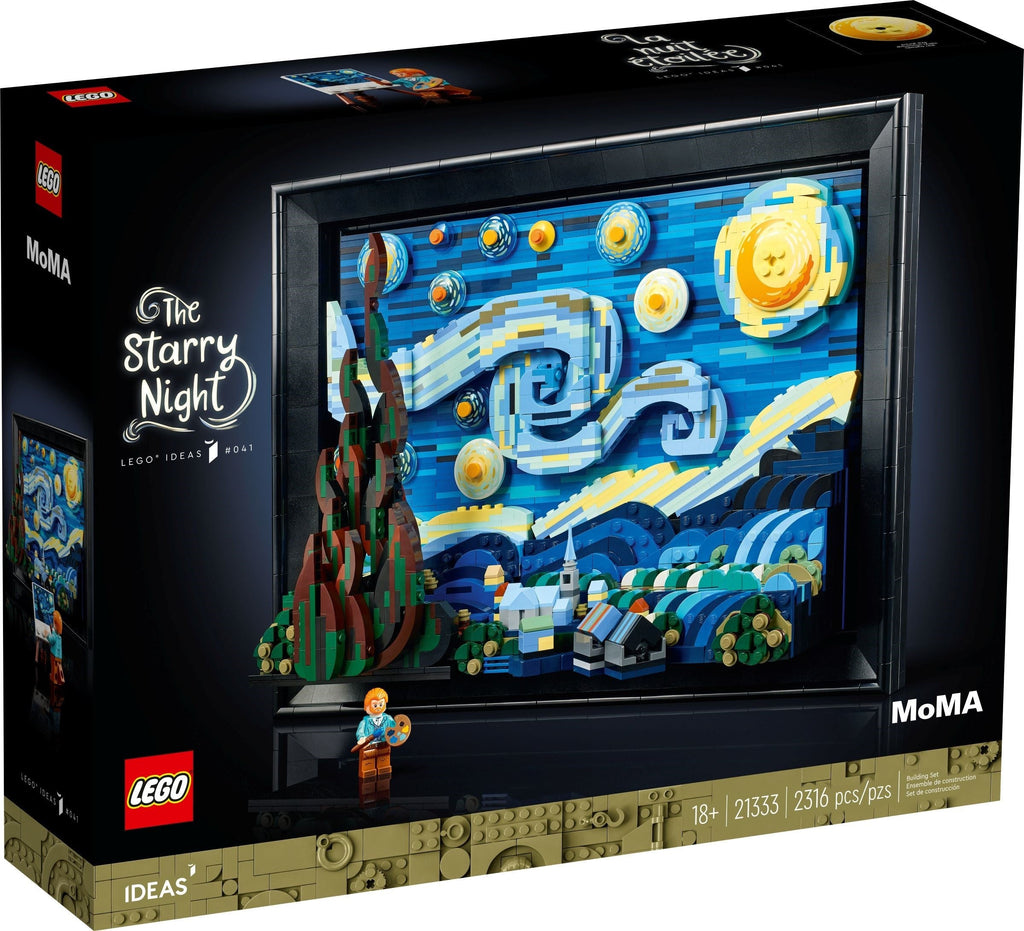 21333 The Starry Night (Vincent van Gogh) product image 1, provided for visual reference and product detail review