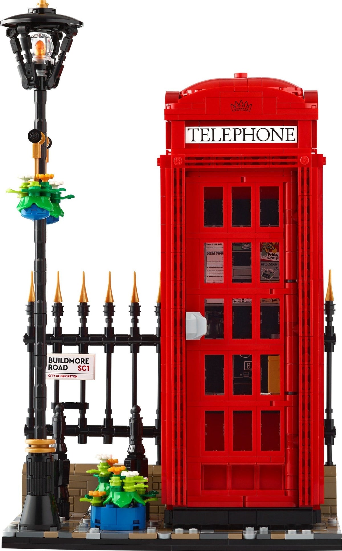 21347 Red London Telephone Box product image 2, provided for visual reference and product detail review