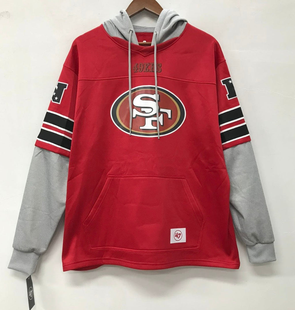 San Francisco 49ers Official NFL 47 brand hoodie product image 1