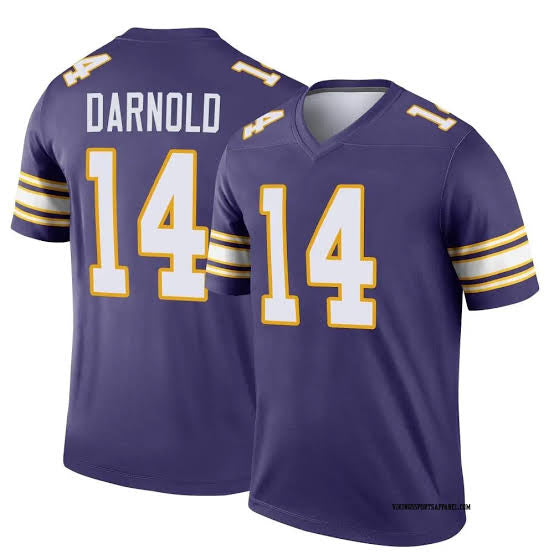Sam Darnold YOUTH KIDS Minnesota Vikings Official NFL Jersey product image 1